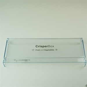 Crisperbox front til skuffe i Bosch og Siemens køleskab.